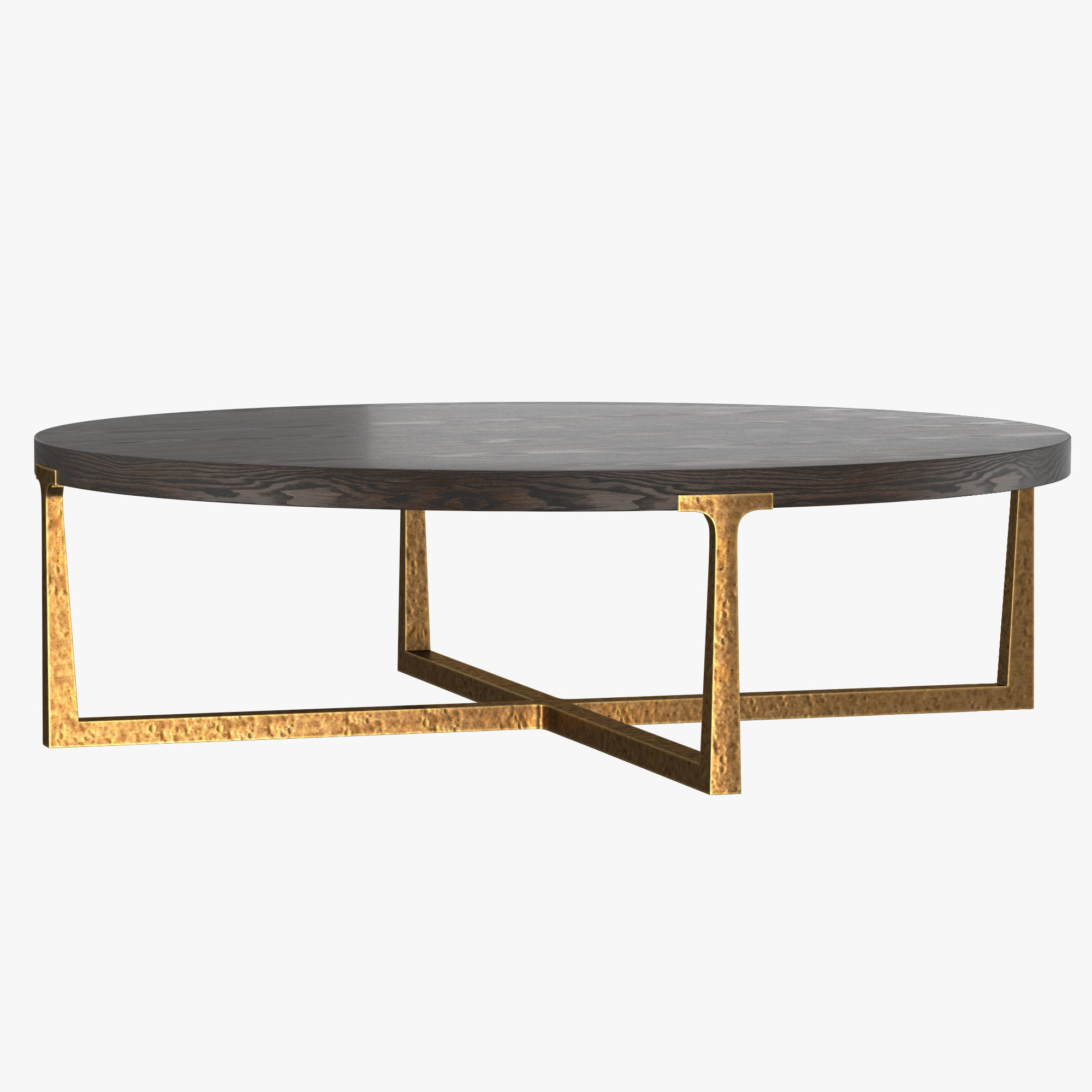 T-BRACE ROUND COFFEE TABLE 55 3D model_2