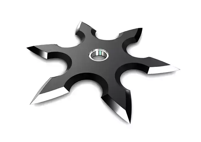 Ninja Shuriken 3D model