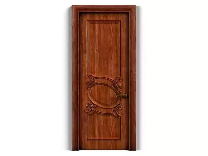 Door0009 wooden door