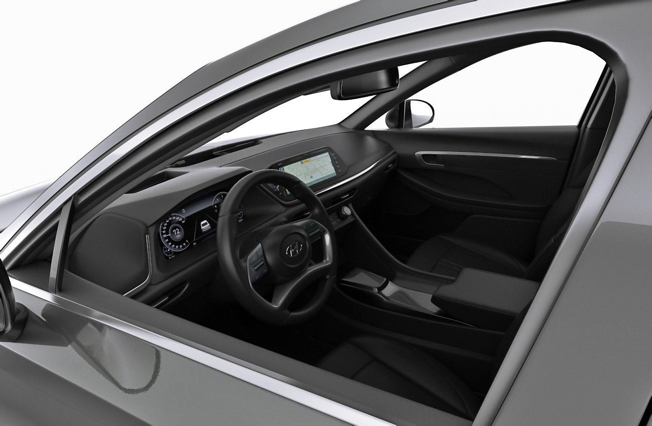 Hyundai Sonata US 2020 3D model_12