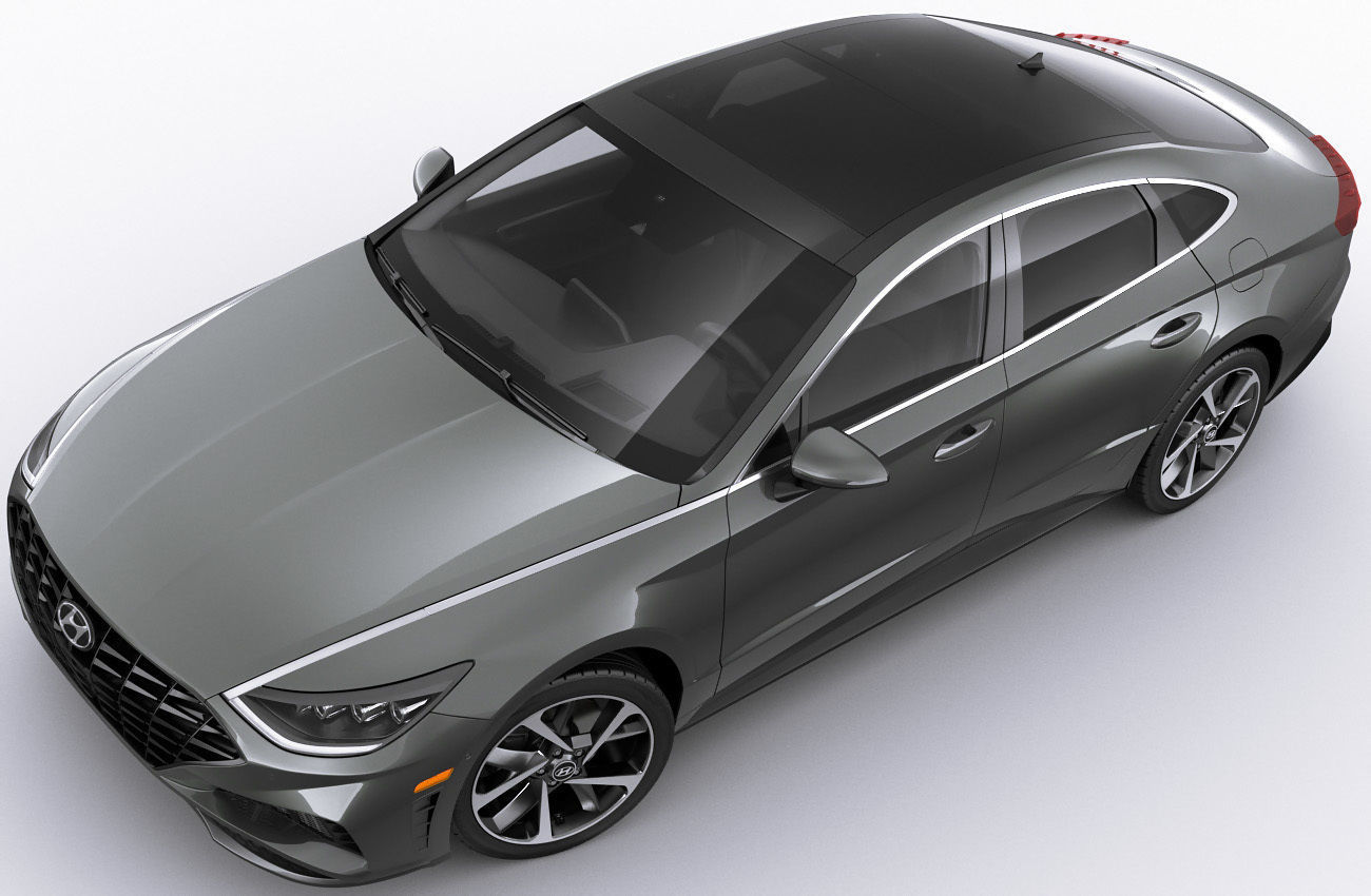 Hyundai Sonata US 2020 3D model_5