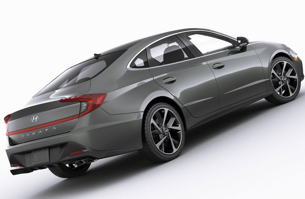 Hyundai Sonata US 2020 3D model_8