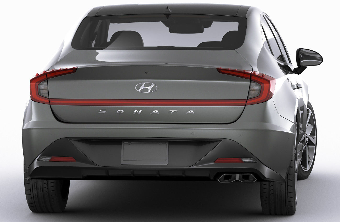 Hyundai Sonata US 2020 3D model_10