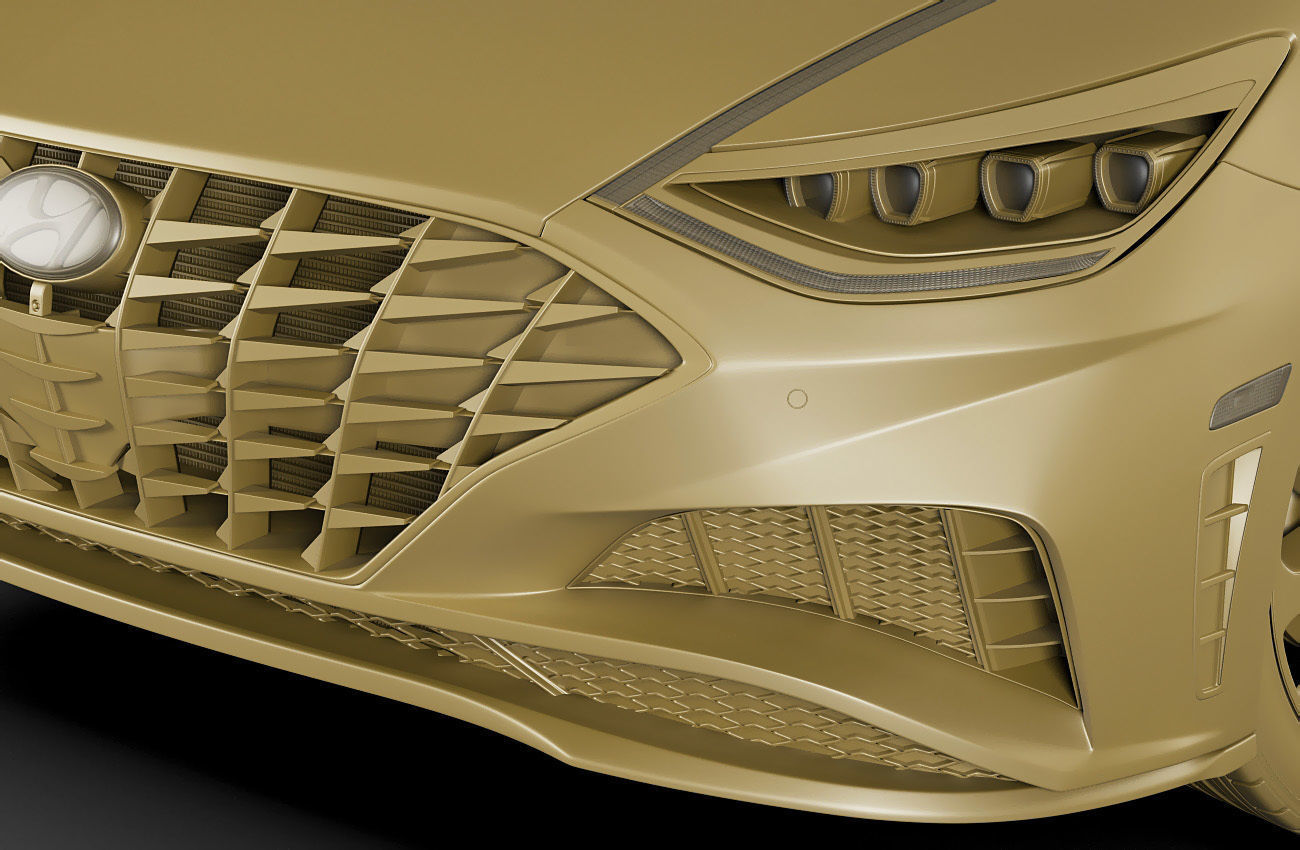 Hyundai Sonata US 2020 3D model_18