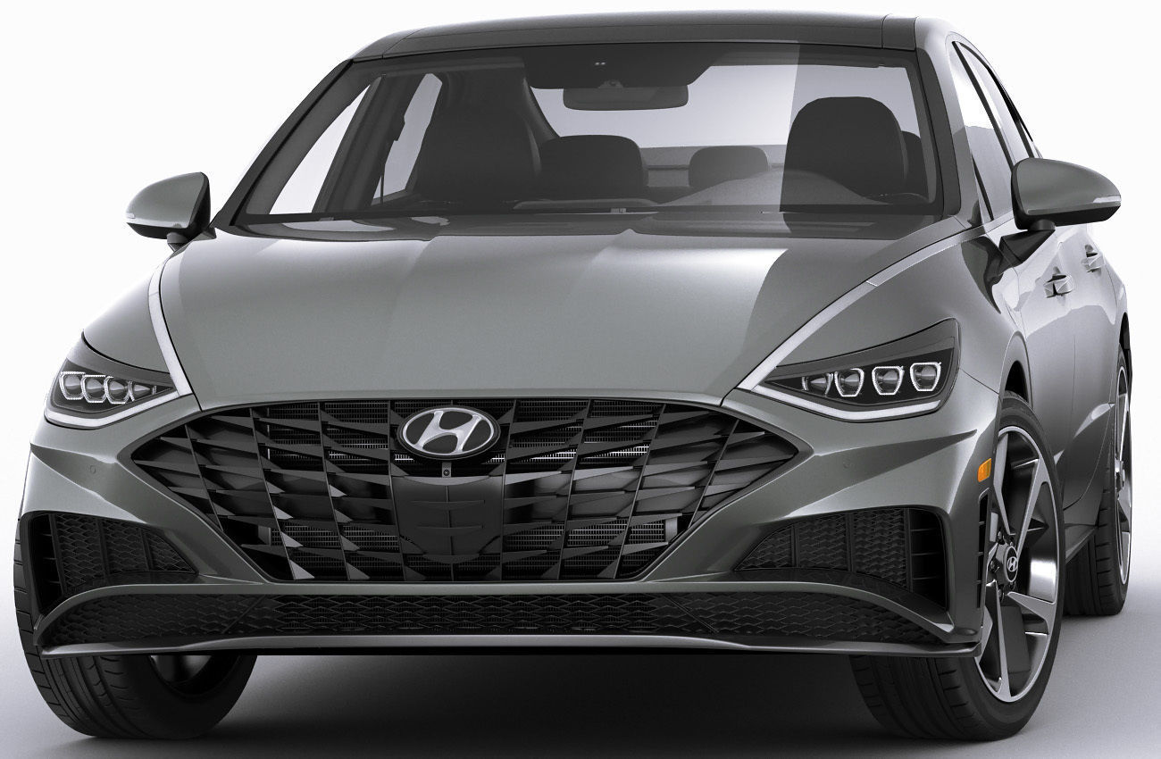 Hyundai Sonata US 2020 3D model_11