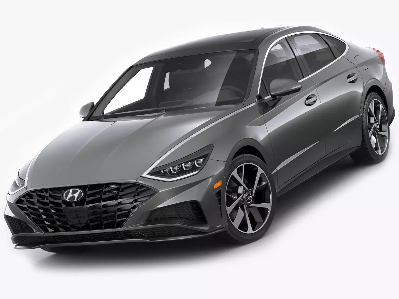 Hyundai Sonata US 2020 3D model_0