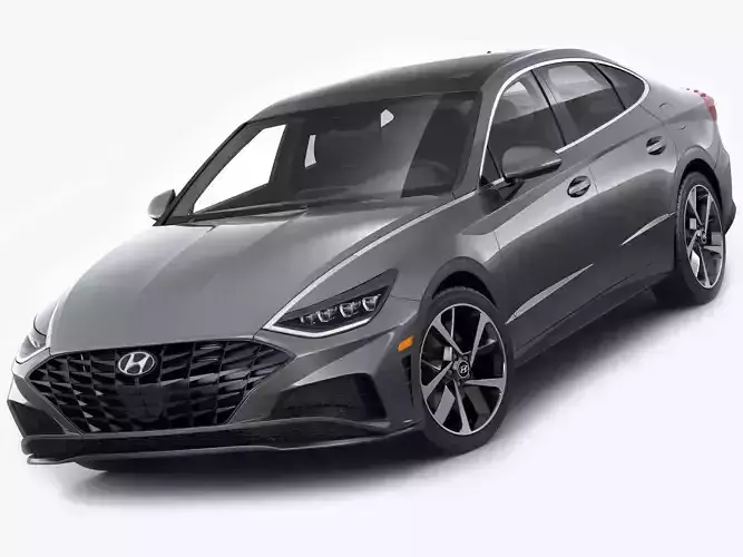 Hyundai Sonata US 2020 3D model