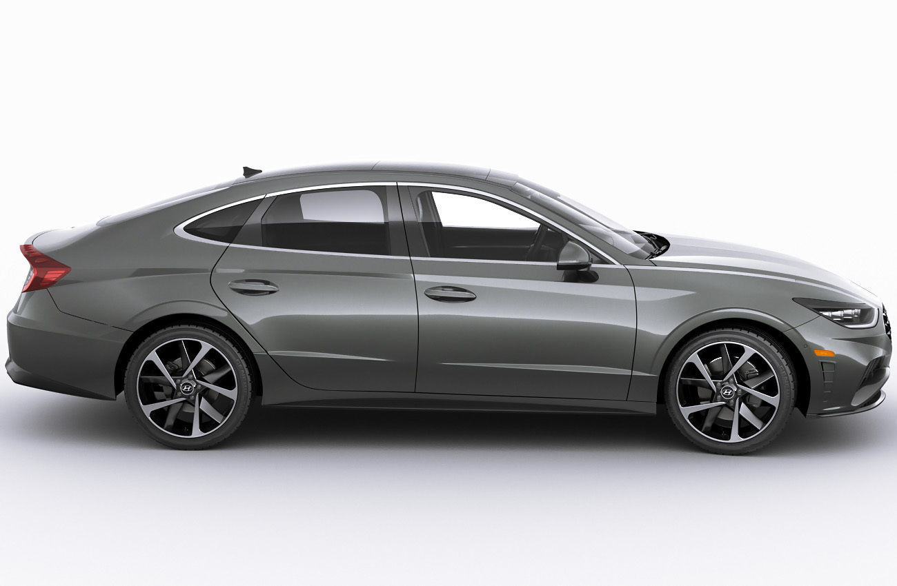 Hyundai Sonata US 2020 3D model_2