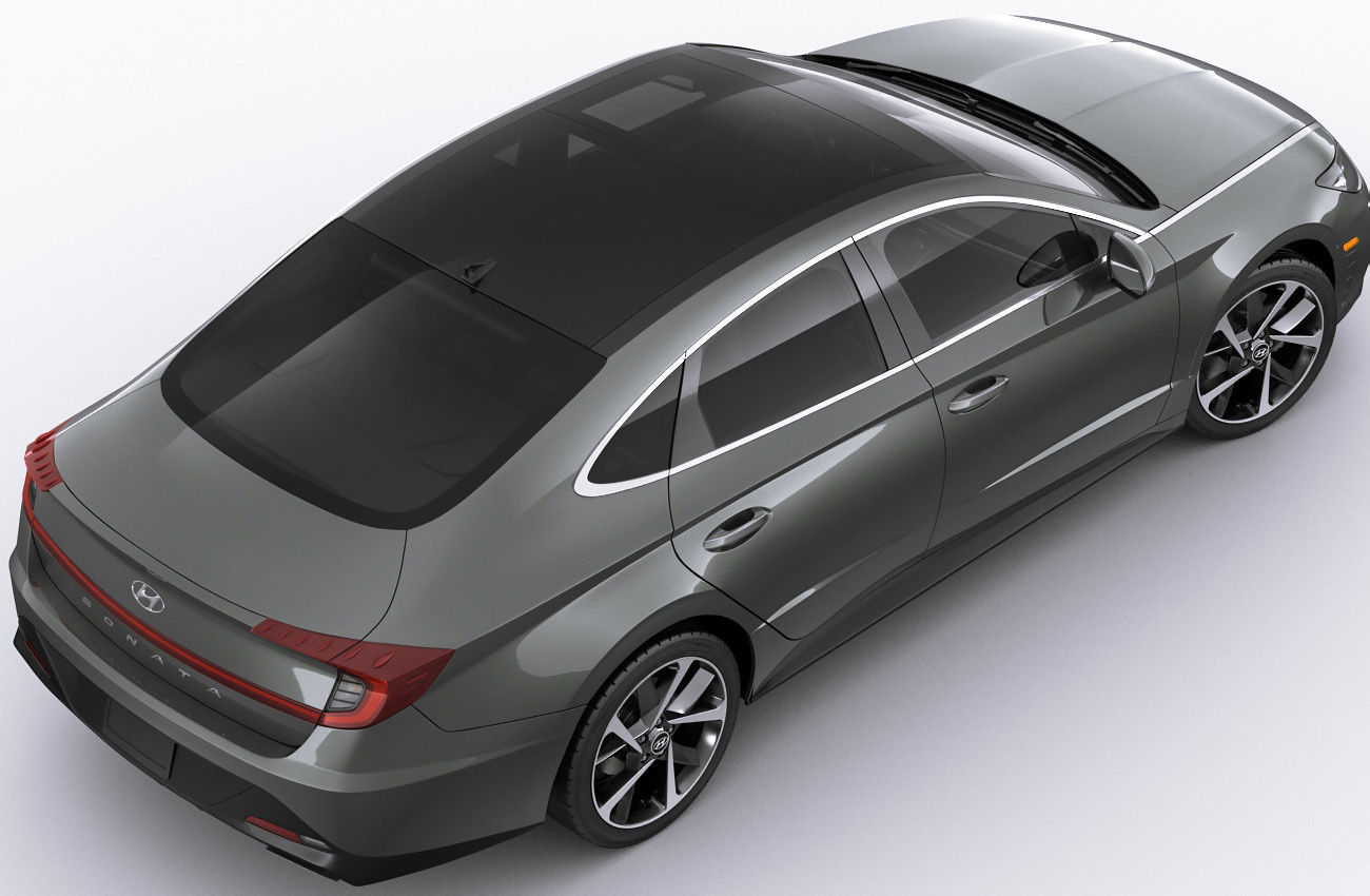 Hyundai Sonata US 2020 3D model_6
