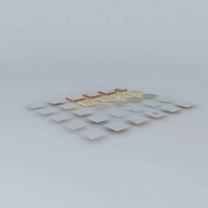 Calepinages divers Free 3D model_0