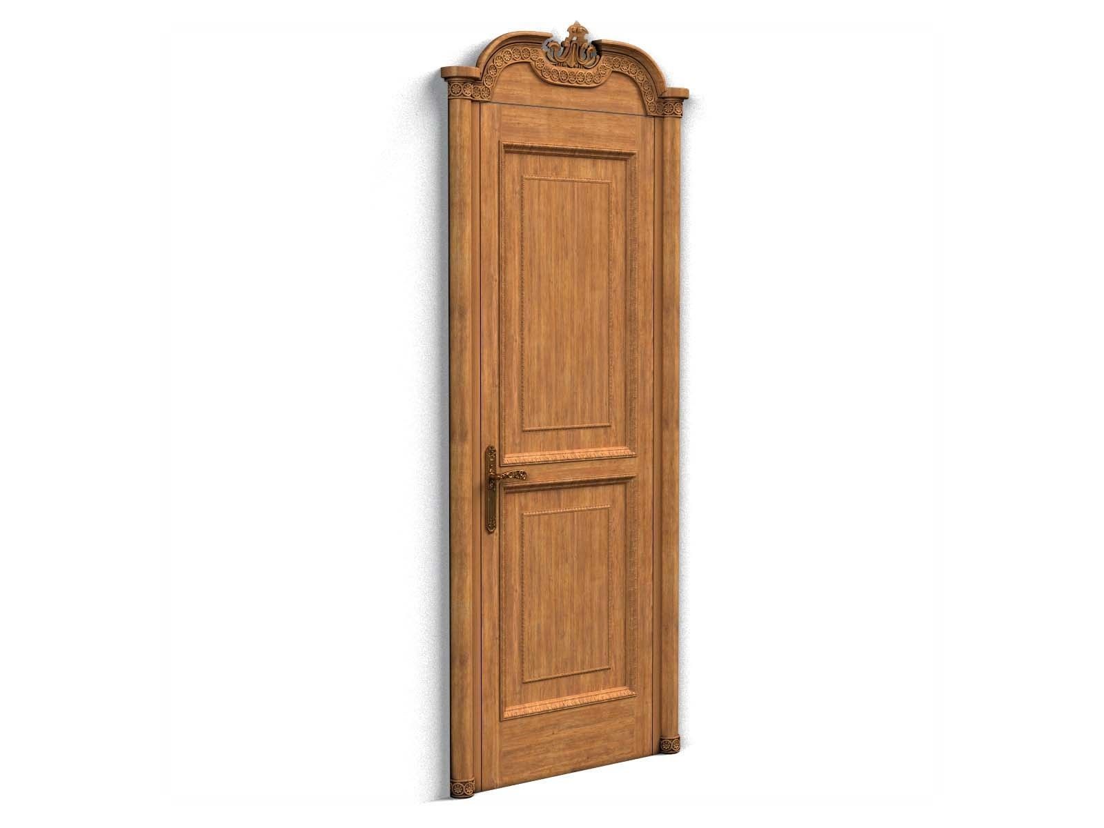 Door0022 door with ornate details 3D model_4