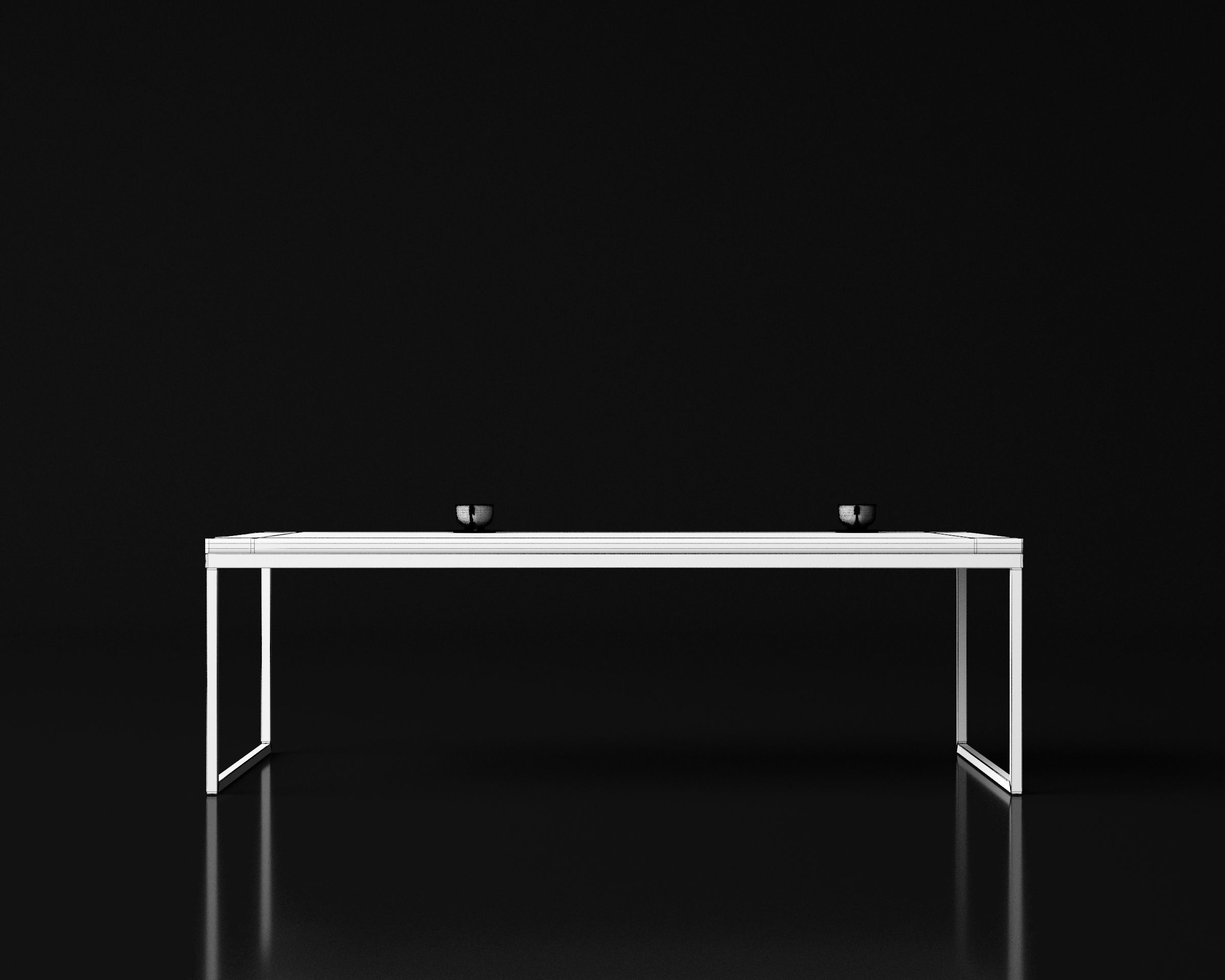 Coffee Table - High Quality Furniture 08 Free 3D model_1