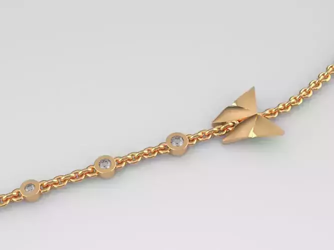 Jewel Butterfly Paper Origami