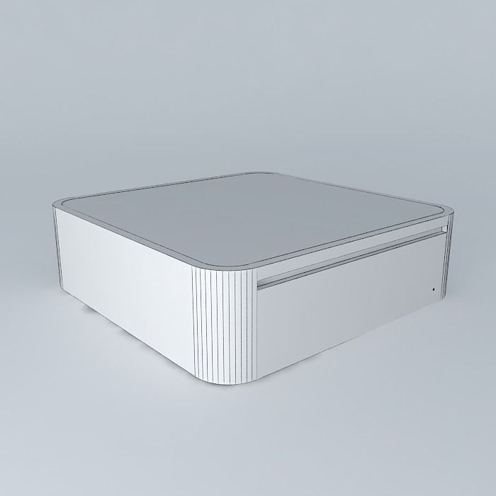 Mac Mini G5 Free 3D model_3
