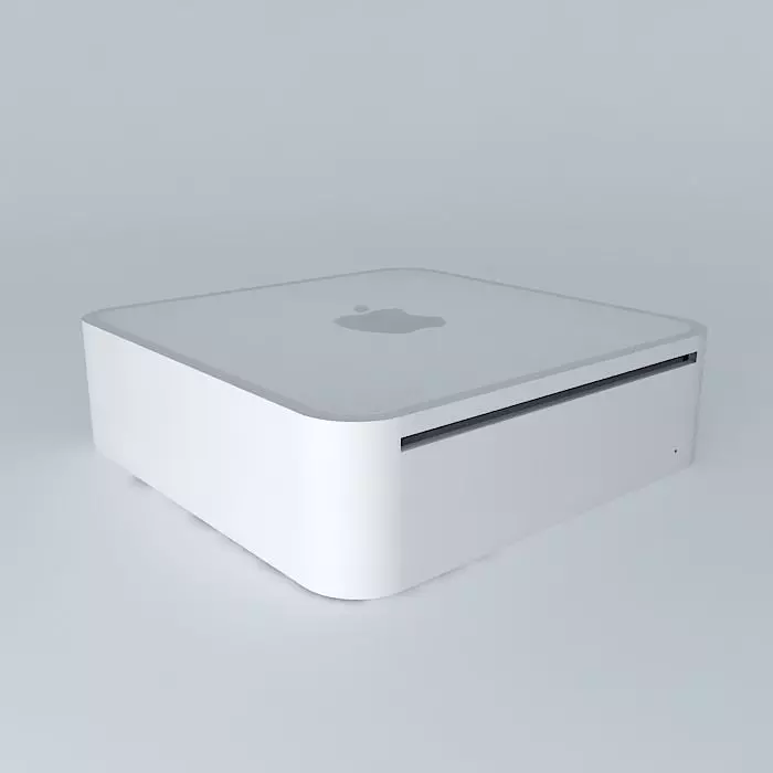 Mac Mini G5 Free 3D model_0