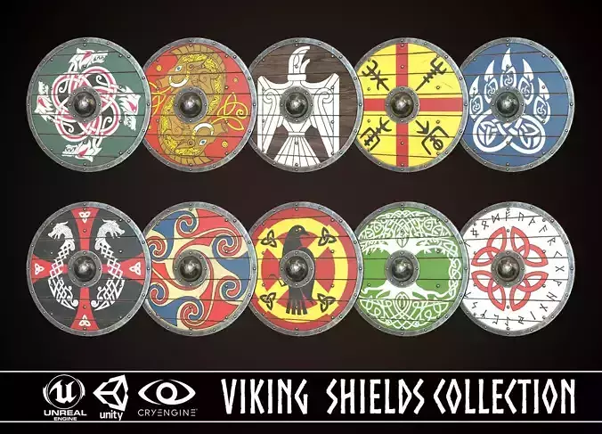 Viking Shields Collection 1 