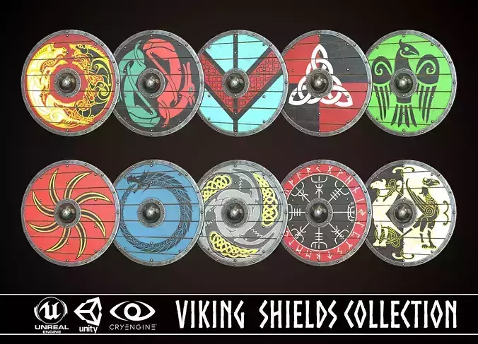 Viking Shields Collection 2 