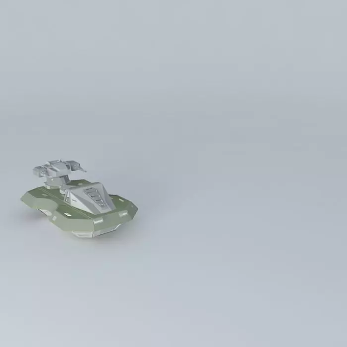 Enforcer Hover Tank Free 3D model_0