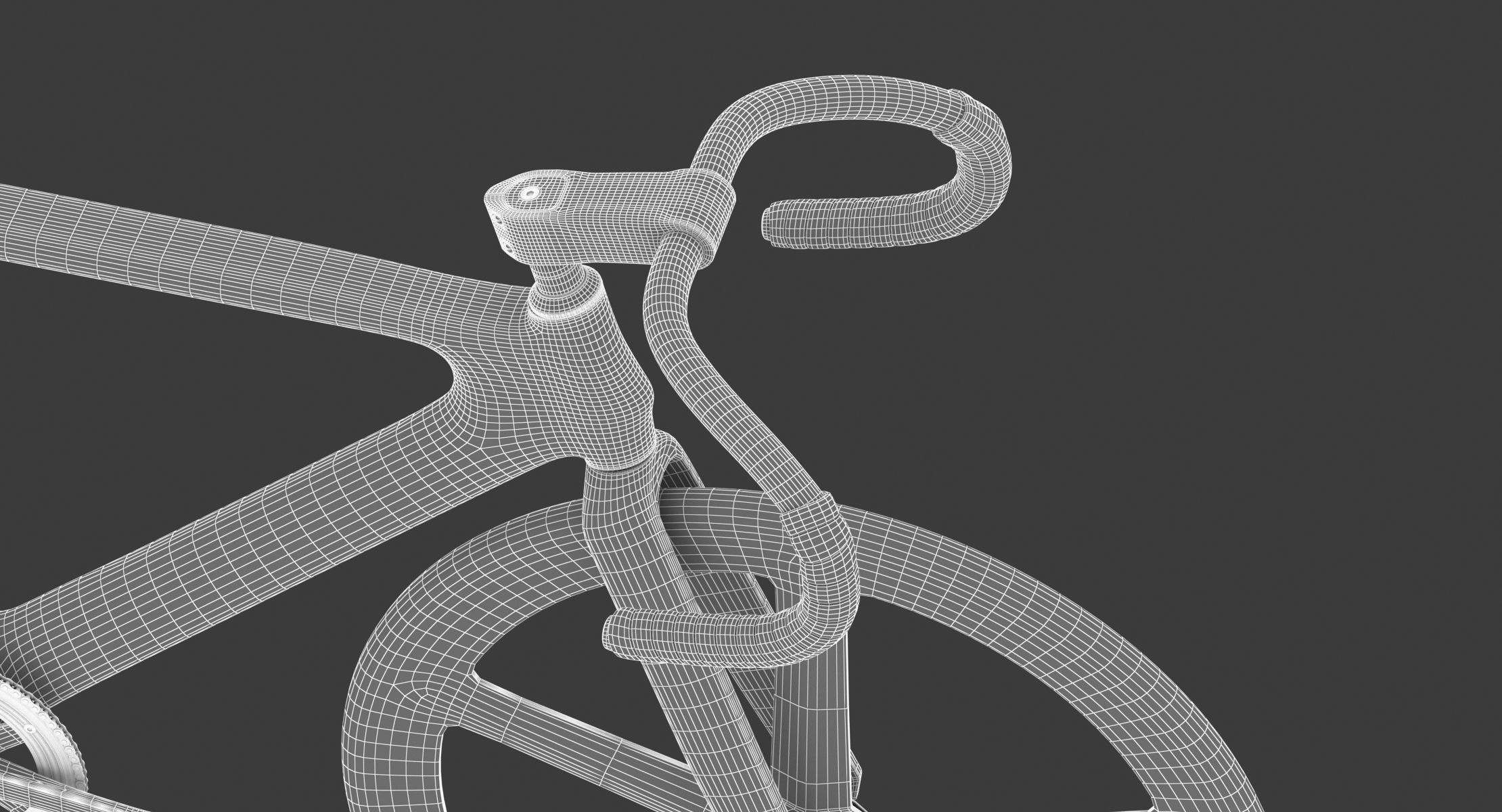 Dolan DF4 Carbon Track Bike 3D model_9