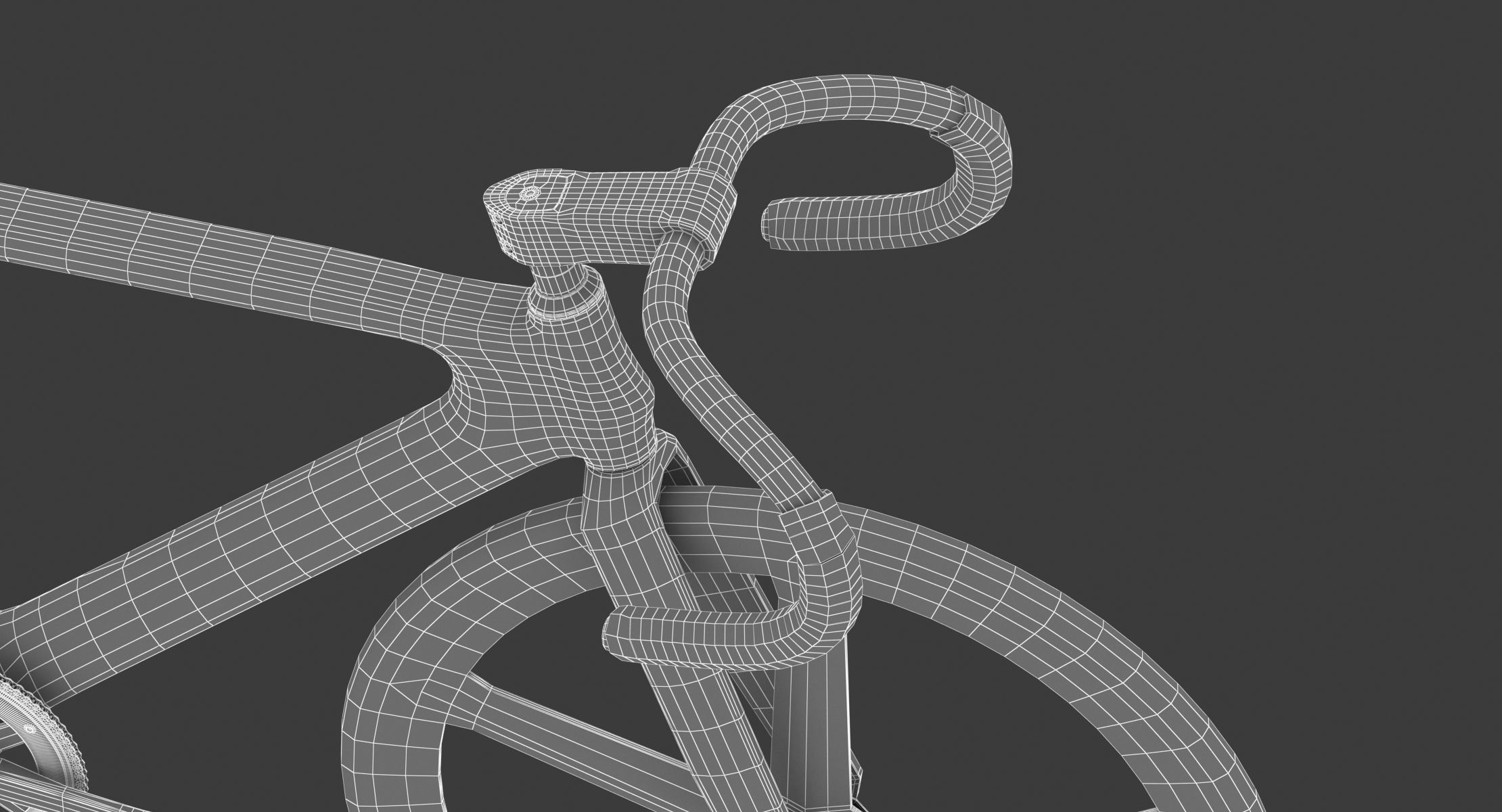 Dolan DF4 Carbon Track Bike 3D model_8