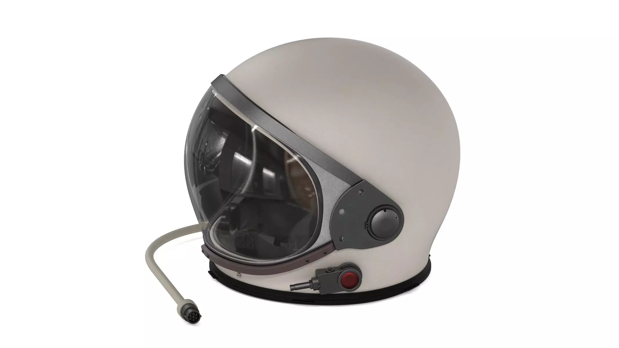 Astronaut Helmet 3D model_0