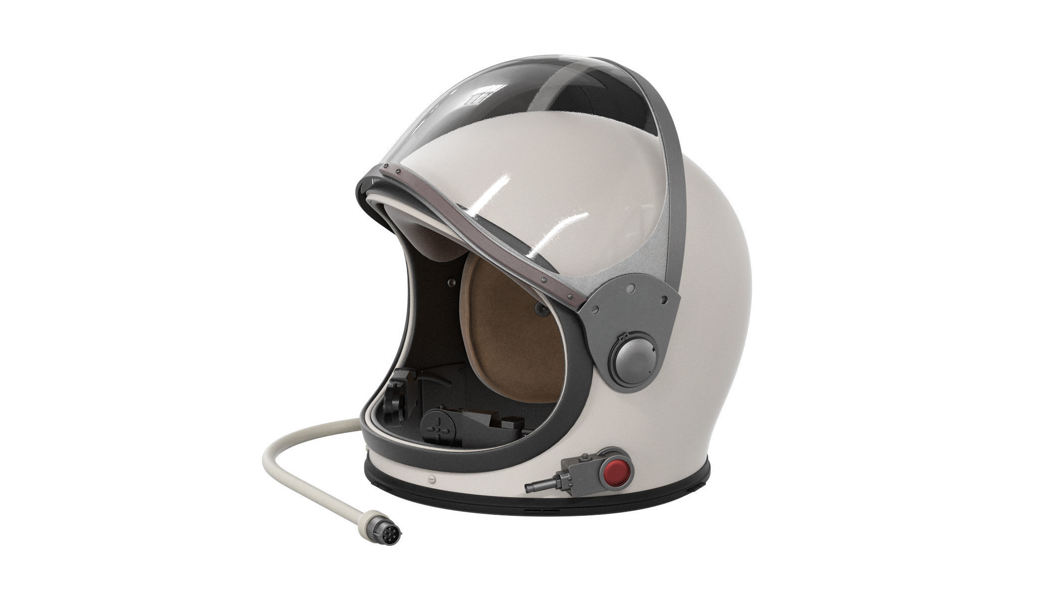 Astronaut Helmet 3D model_9