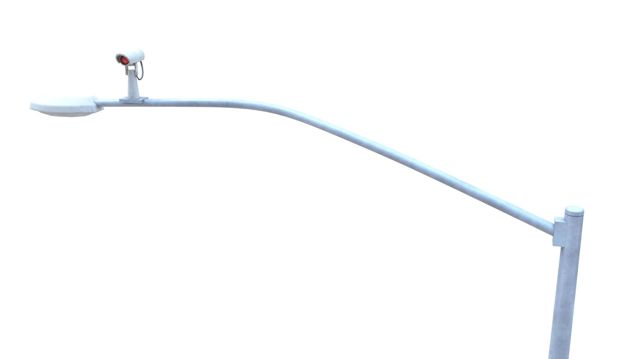 Street Light with Traffic 09 Low-poly 3D model_6