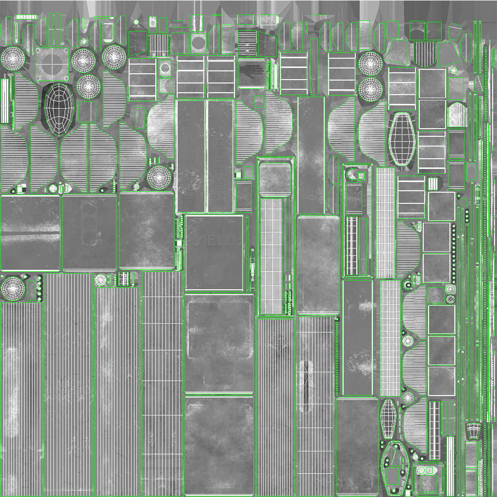 Street Light with Traffic 09 Low-poly 3D model_12