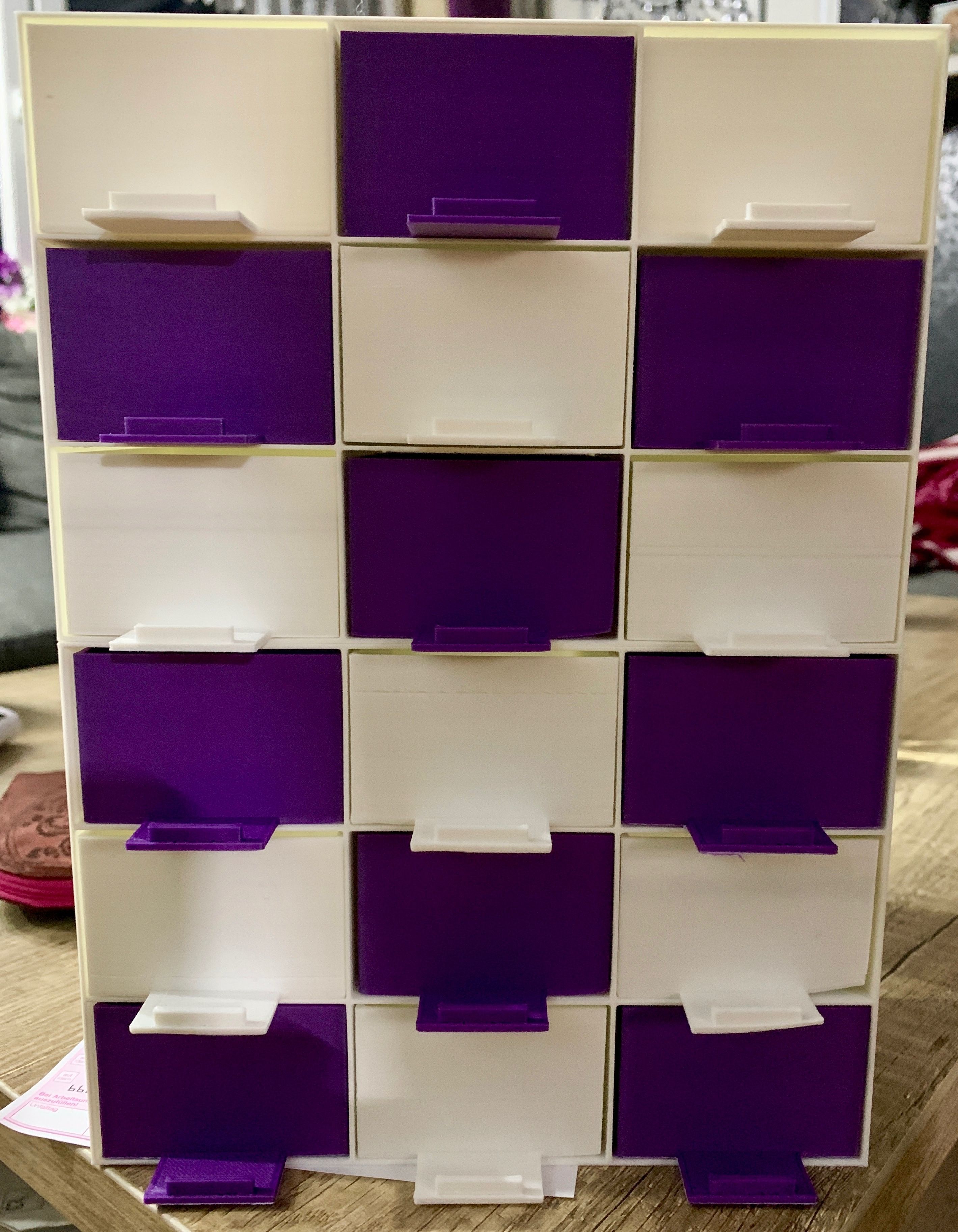 Stackable Box x1 x3 x6 x9 3D print model_1