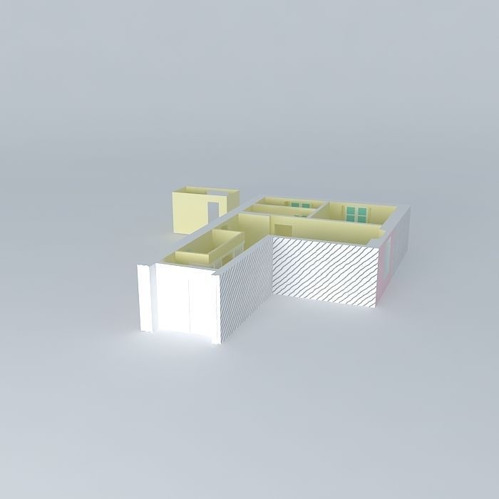 House Free 3D model_1