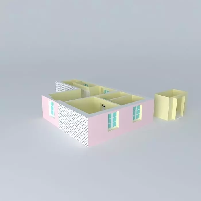 House Free 3D model_0