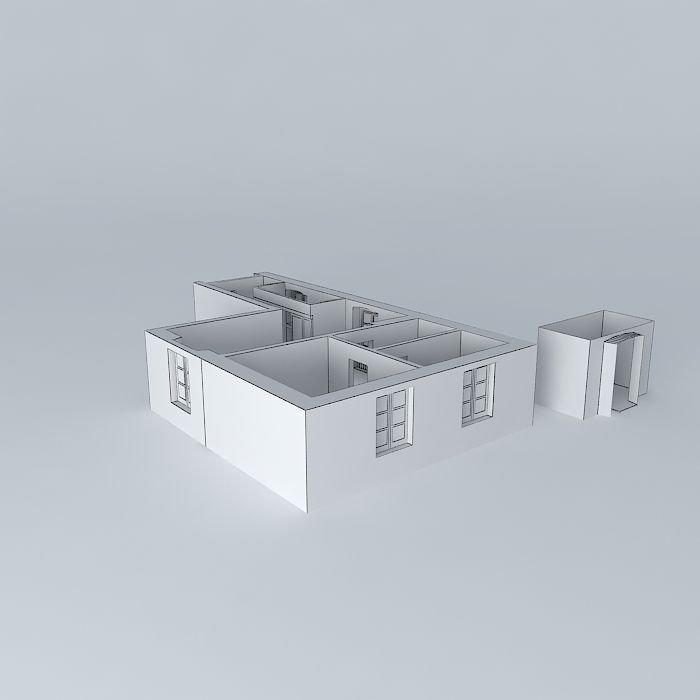 House Free 3D model_3