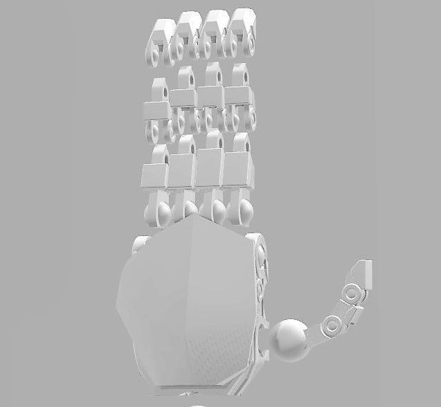 OPTIMUS PRIME LEADER CLASS ROTF POSEABLE HANDS 3D print model_6