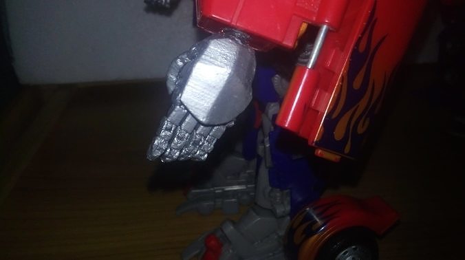 OPTIMUS PRIME LEADER CLASS ROTF POSEABLE HANDS 3D print model