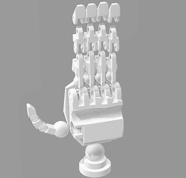 OPTIMUS PRIME LEADER CLASS ROTF POSEABLE HANDS 3D print model_5