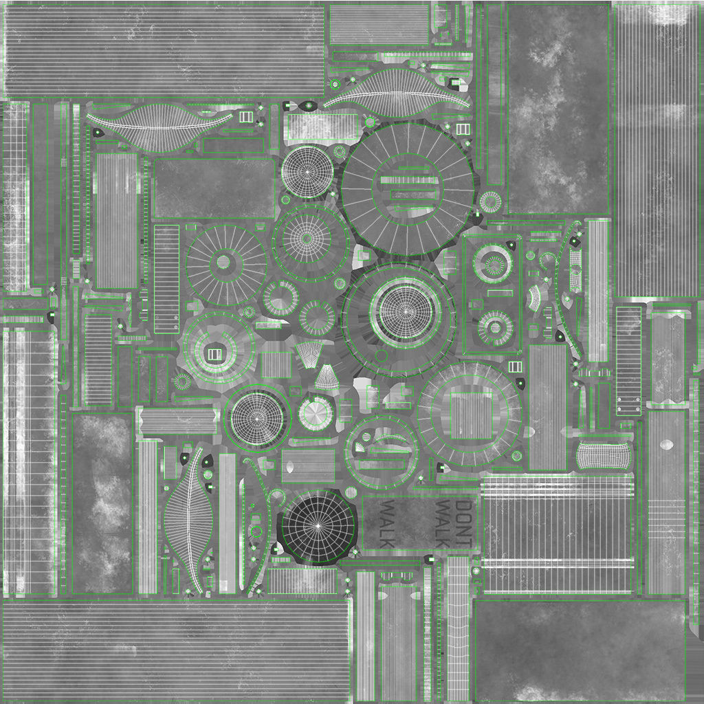 Street Light With Traffic Light 01 Low-poly 3D model_10