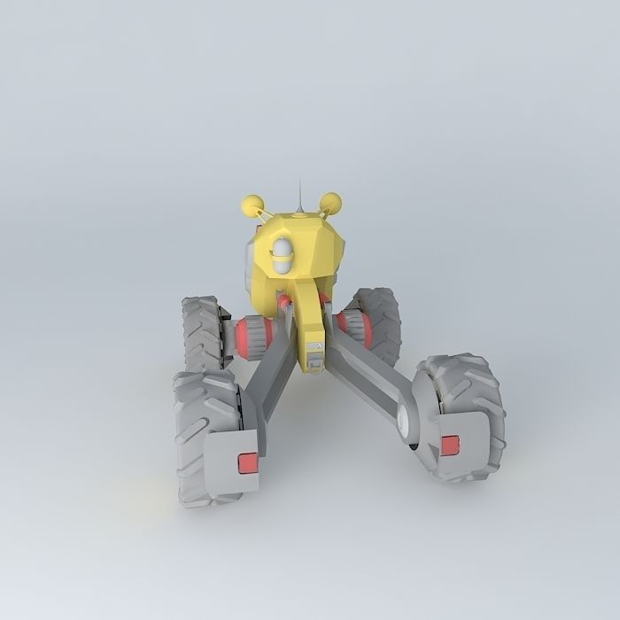 All Terrain Vehicle Free 3D model_2