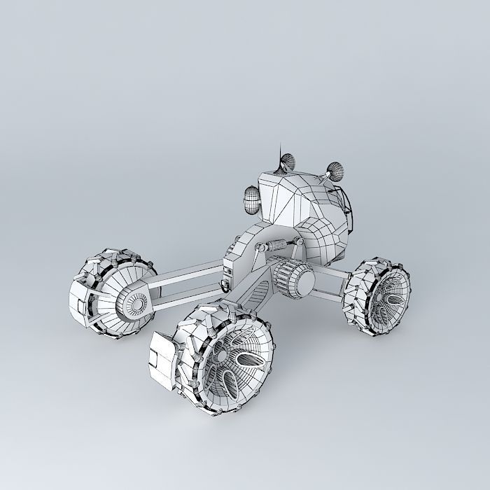 All Terrain Vehicle Free 3D model_4