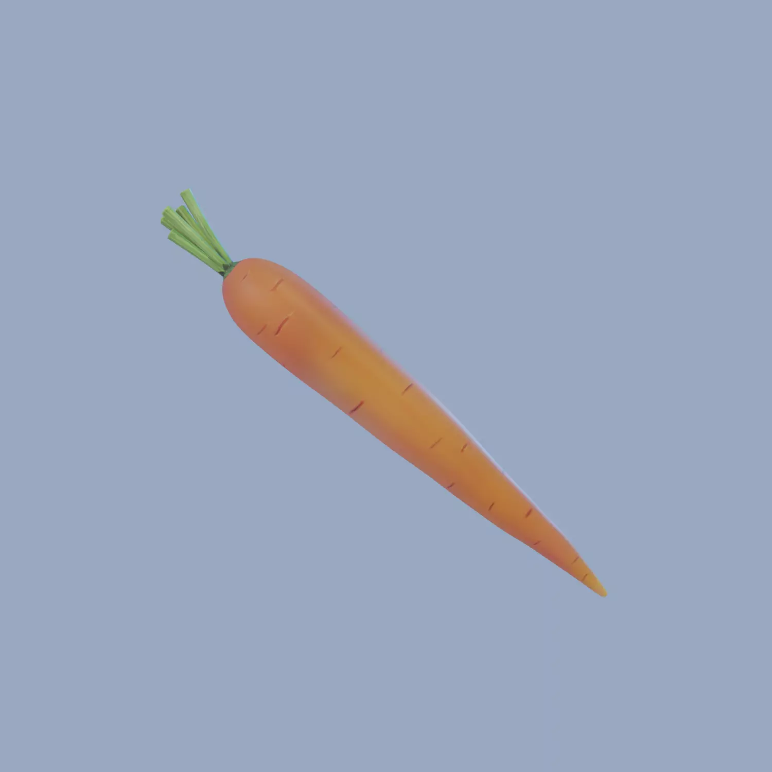 Carrot 3D model_0