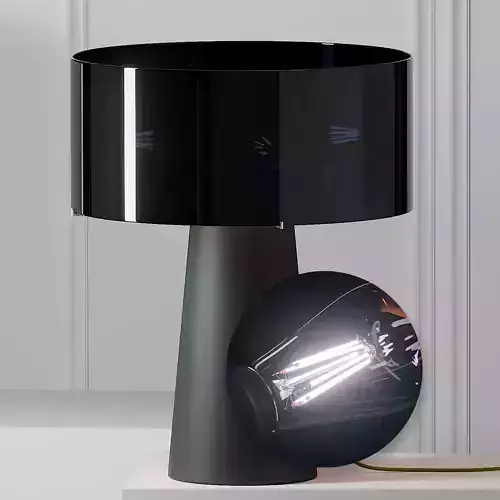B and B Italia Abat Jour Contemporary Table Lamp 3D model