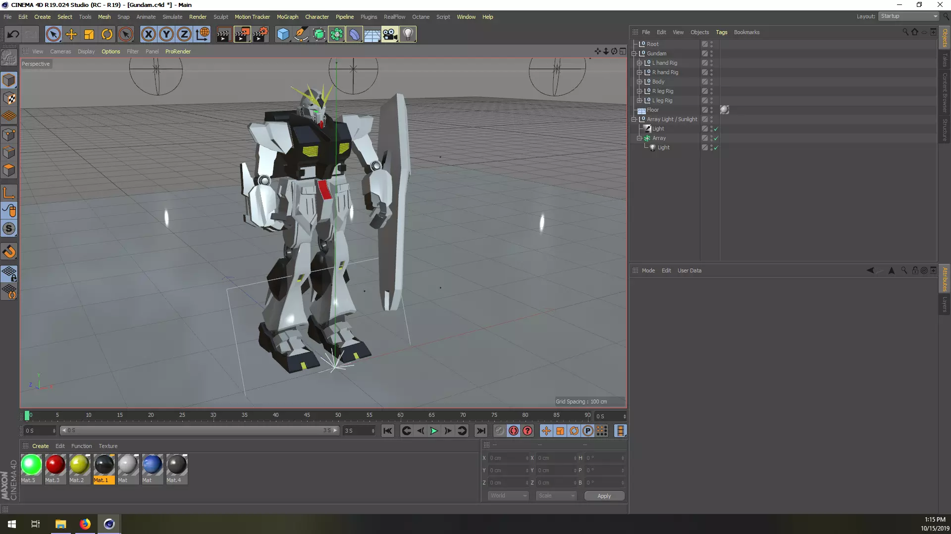 Gundam Free 3D model