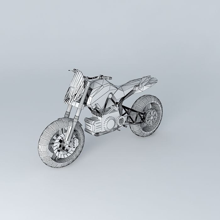 SuperMotard Concept Free 3D model_3