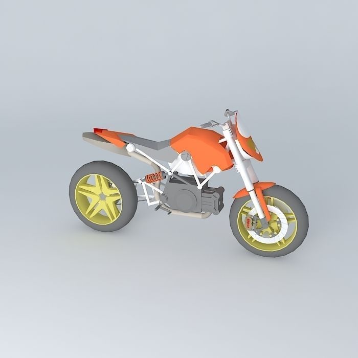 SuperMotard Concept Free 3D model_1