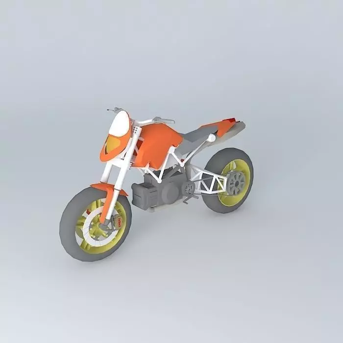 SuperMotard Concept Free 3D model_0