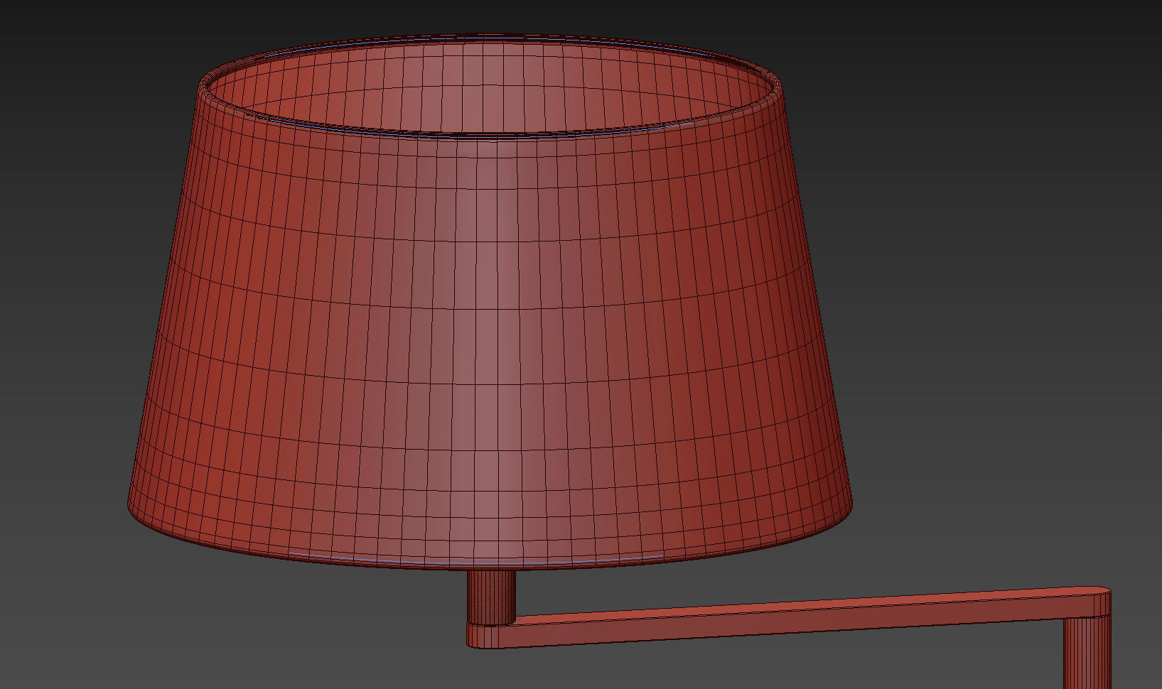 Santa and Cole AMERICANA BY MIGUEL MILA Table Lamp 3D model_7