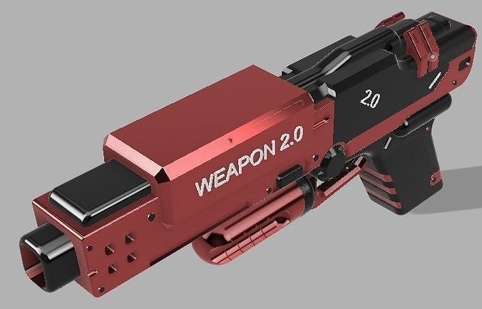 HANDGUN gun 3D model
