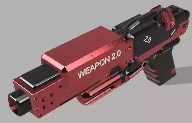 HANDGUN gun 3D model
