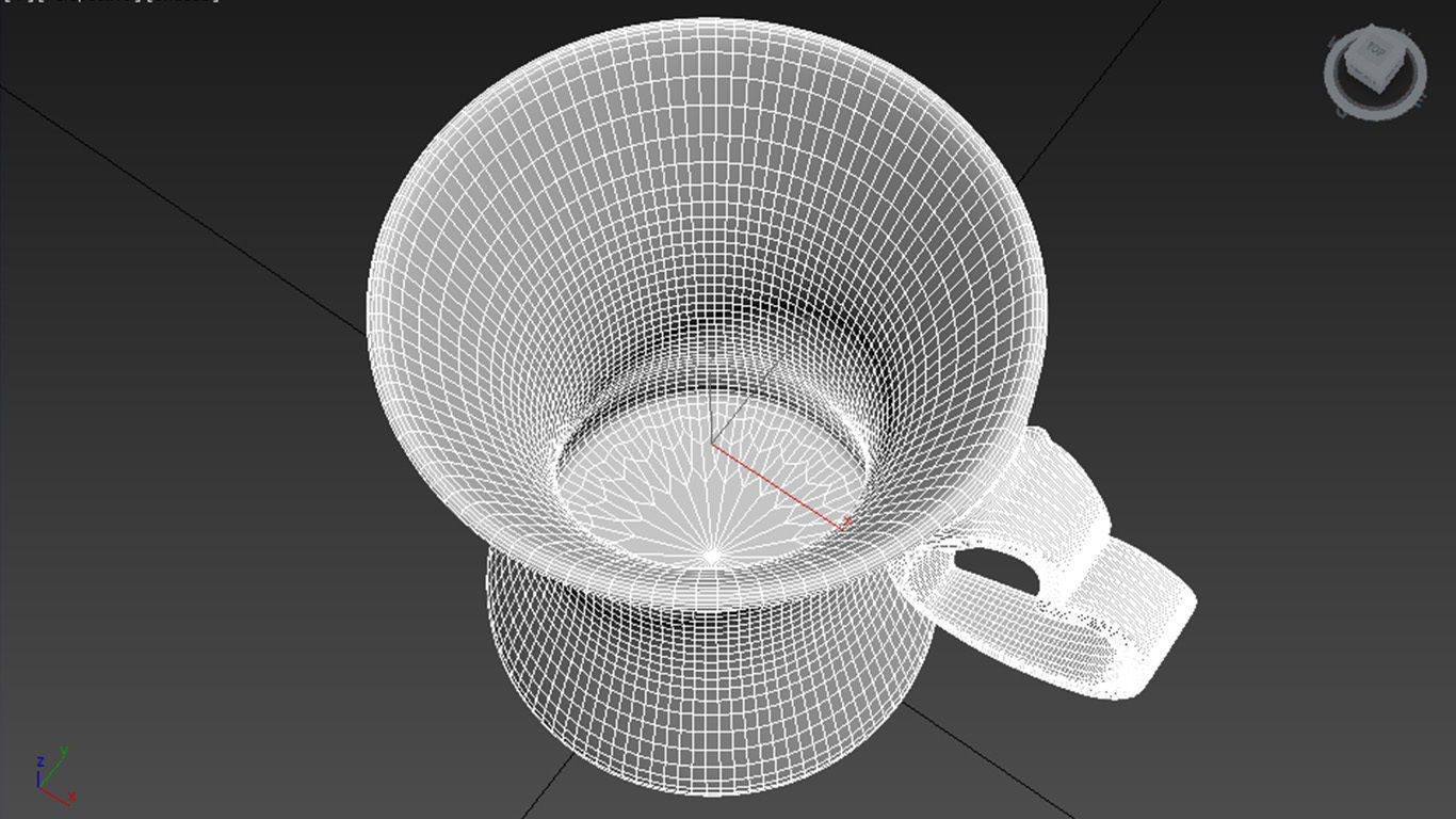 Coffee mug 3D print model_8