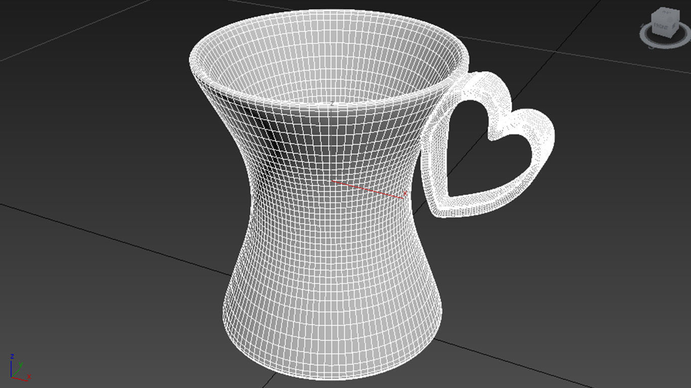 Coffee mug 3D print model_4