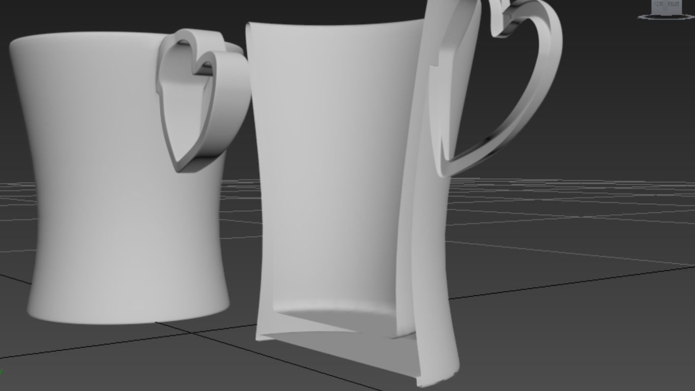 Coffee mug 3D print model_5